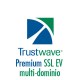 Certificato Trustwave Premium SSL EV Multi-dominio