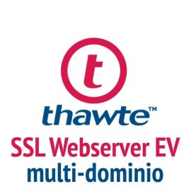 Thawte SSL Webserver EV con SAN